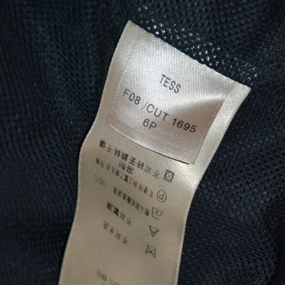 Burberry Woman's TESS Trench/Rain Coat Jacket BLACK Size 6P CUT 1695 - Picture 9 of 9